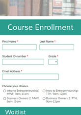 Course Enrollment Form Template Formsite<script async src=
