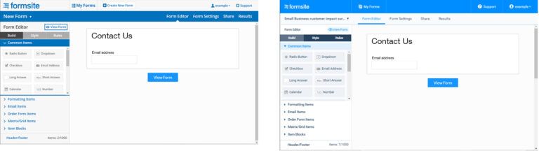 New Design for Formsite! See the Changes and Updates Here. - Formsite