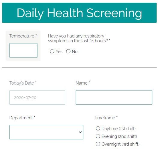 daily health check activation code