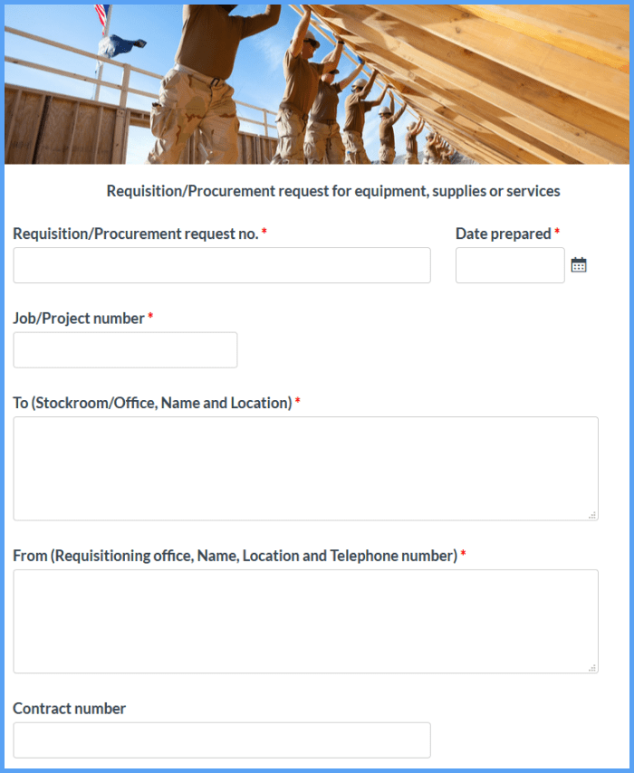 Requisition Forms