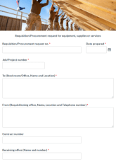 Requisition Form