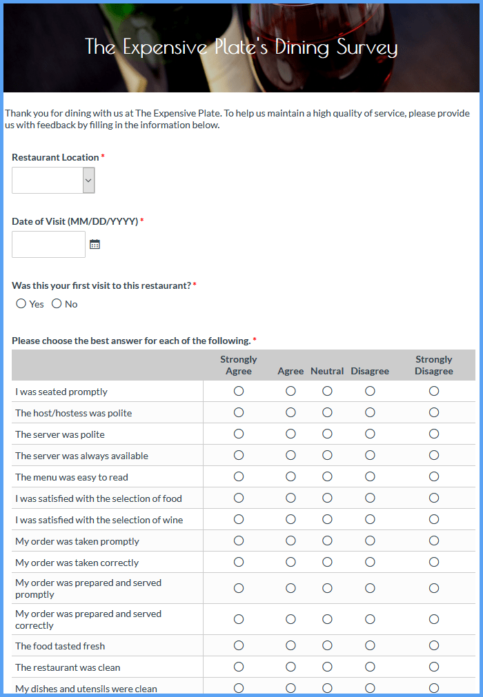 literature review on customer satisfaction in restaurants