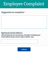 Employee Complaint Form