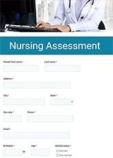 Nursing Assessment Form