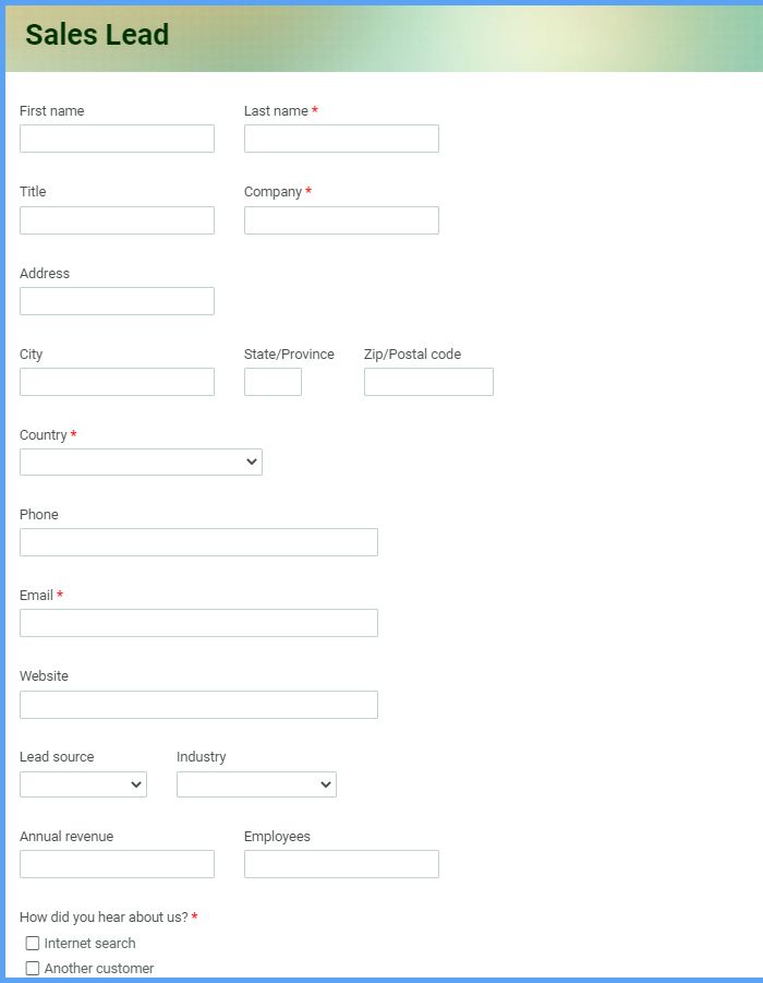 sales-lead-form-template-formsite