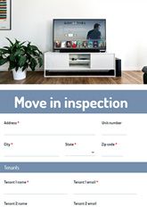 Move-In Inspection Form