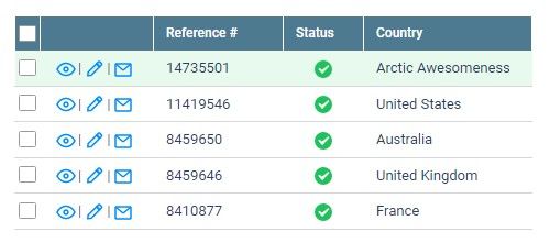 Formsite reorder choices results table