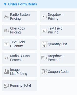 Formsite Stripe order forms builder