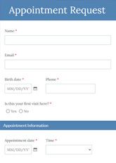 Appointment Request Form