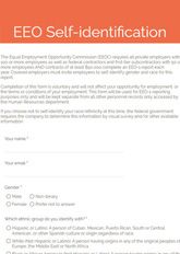 EEO Self Identification Form