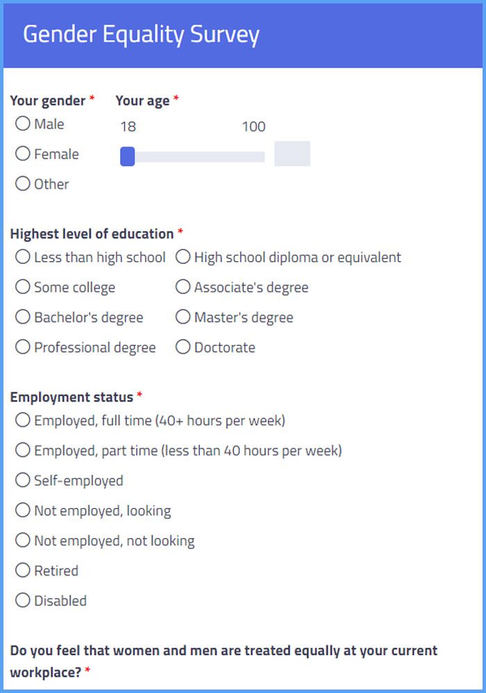 research questions for gender equality