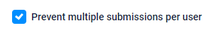 Formsite prevent duplicate multiple submissions