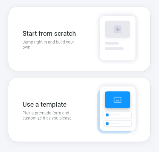 Formsite premade form template new form