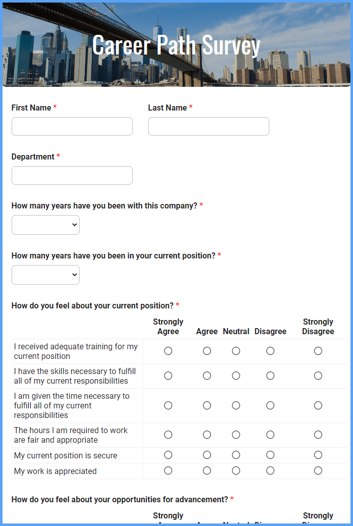Career Survey