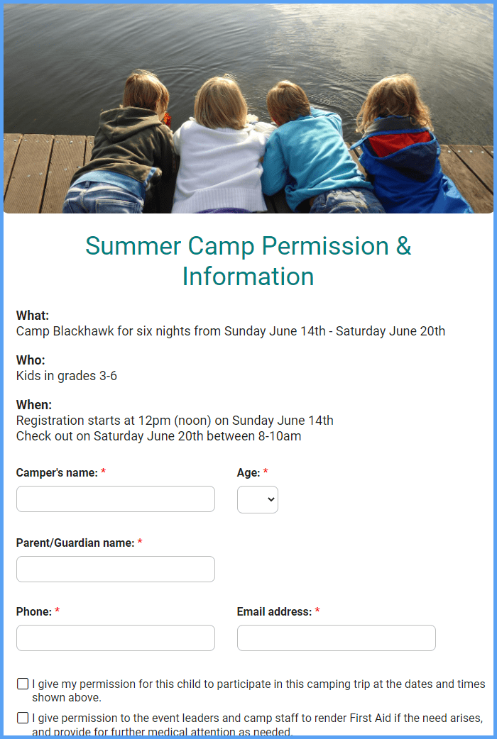 Parent Consent Form