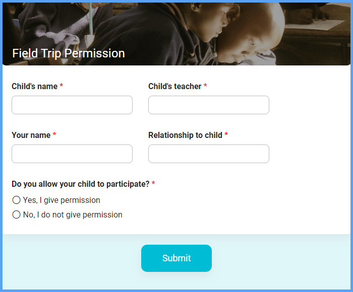 Permission Form