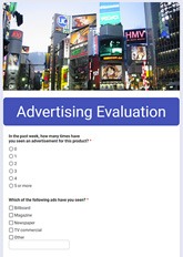 Ad Survey
