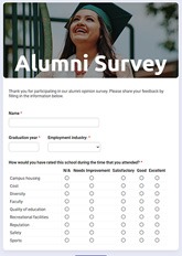 Alumni Feedback Form