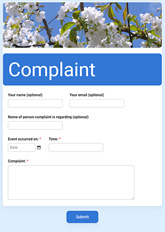 Complaint Form