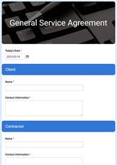 Contract Form