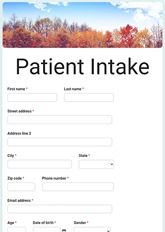 COVID-19 Patient Intake Form