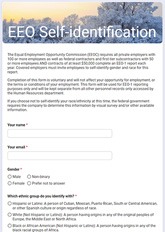 EEO Self Identification Form