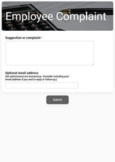 Employee Complaint Form