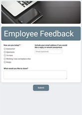 Employee Feedback Form
