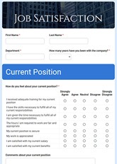 Job Satisfaction Survey Form