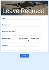 Leave Request Form