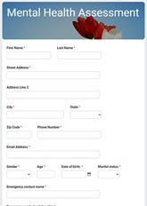 Mental Health Assessment Form