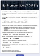 Net Promoter Score (NPS) Survey