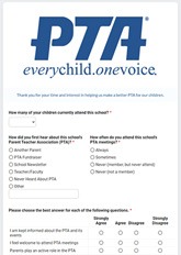 PTA Survey