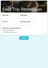 Permission Form