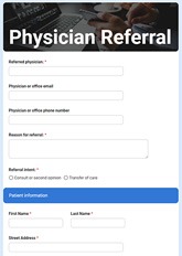 Physician Referral Form