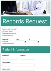 Records Request Form