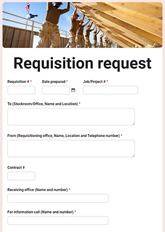 Requisition Form