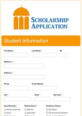 Scholarship Application Form