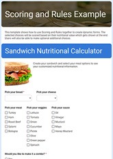 Scoring And Rules Example