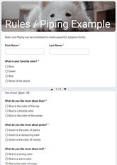Rules/Piping Example