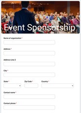 Sponsorship Form