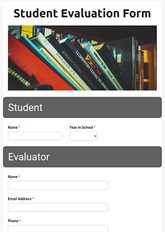 Student Performance Report Form