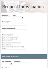 Valuation Request Form