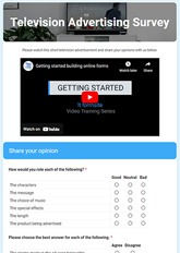 Video Survey