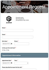 Appointment Request Form