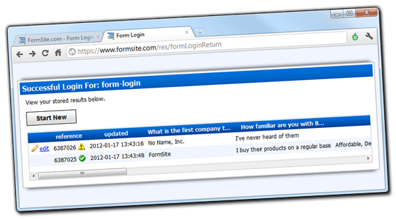 Enhanced Form Login